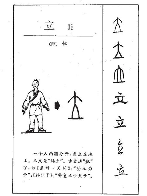 立五行|立字的含义和寓意